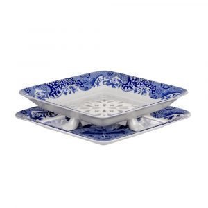 Spode Blue Italian Anniversary Tarjoiluvati 2-Osainen