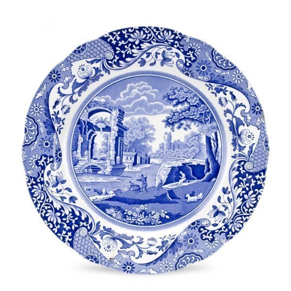 Spode Blue Italian Buffélautanen 300 Mm