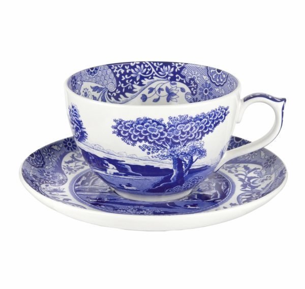 Spode Blue Italian Jumbokuppi