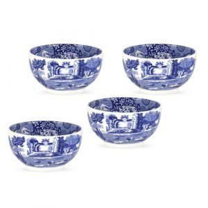 Spode Blue Italian Kastamalla Kulho Ø11 Cm 4 Kpl