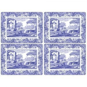 Spode Blue Italian Pöytätabletti 401x290 Mm 4 Kpl