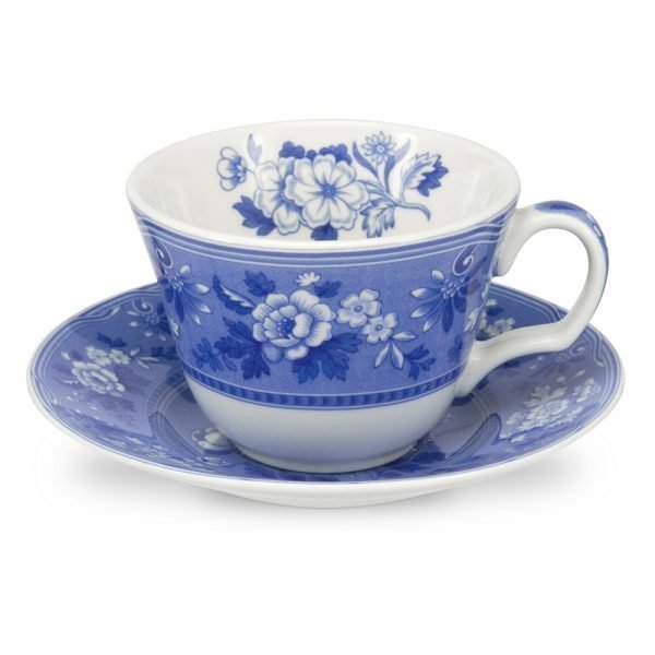 Spode Blue Room Kuppi Ja Aluslautanen Botanical 220 Ml