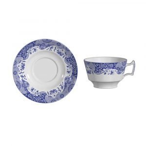 Spode Italian Border Teekuppi Ja Lautanen 20 Cl