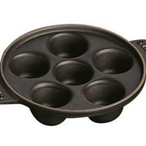 Staub Etanalautanen 14 cm musta