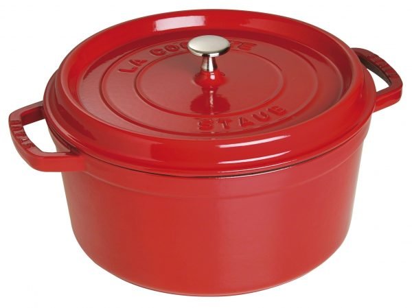 Staub La Cocette Pata Pyöreä Valurauta Punainen 28 Cm 6.7 L