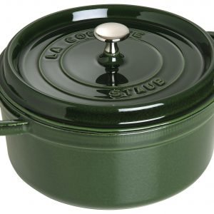 Staub La Cocette Pata Pyöreä Valurauta Vihreä 26 Cm 5.2 L