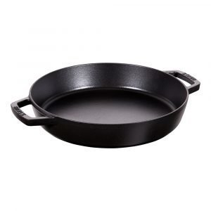 Staub Paistinpannu / Paistokasari Musta Ø34 Cm