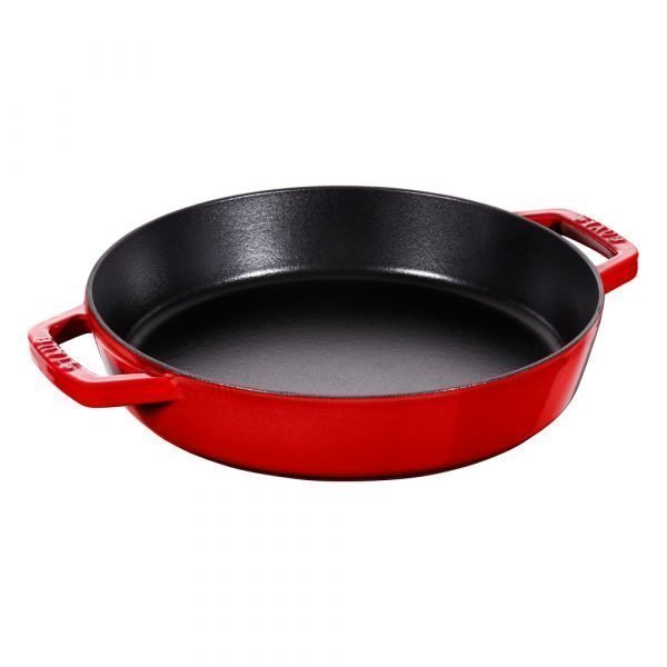 Staub Paistinpannu / Paistokasari Punainen Ø26 Cm