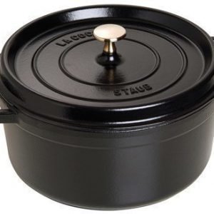 Staub Pyöreä Pata 26 cm Musta 5