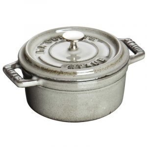 Staub Pyöreä Pata Valurautaa Harmaa 25 Cl