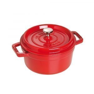 Staub Pyöreä Pata Valurautaa Kirsikka 2.6 L