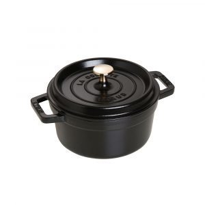 Staub Pyöreä Pata Valurautaa Musta 25 Cl