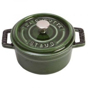 Staub Pyöreä Pata Valurautaa Vihreä 25 Cl