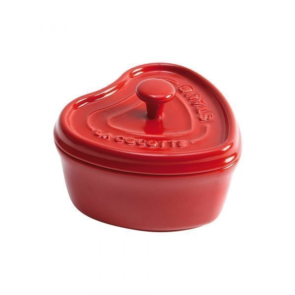 Staub Sydämenmuotoinen Pata Kirsikka 20 Cl