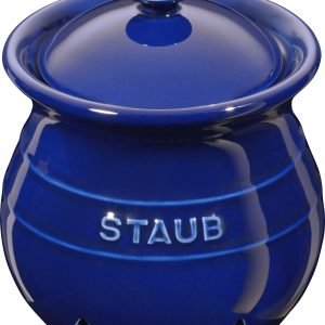 Staub Valkosipuliruukku Sininen 11 Cm