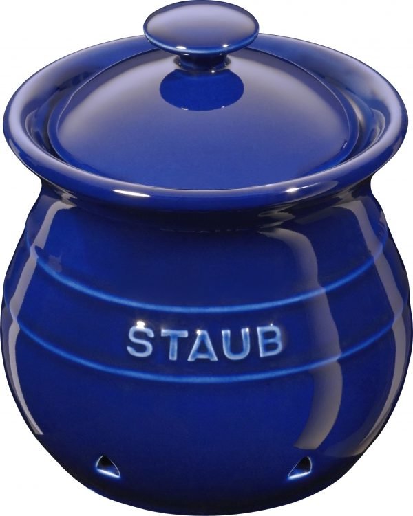 Staub Valkosipuliruukku Sininen 11 Cm