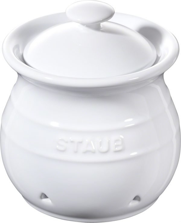 Staub Valkosipuliruukku Valkoinen 11 Cm