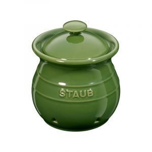 Staub Valkosipuliruukku Vihreä 11 Cm