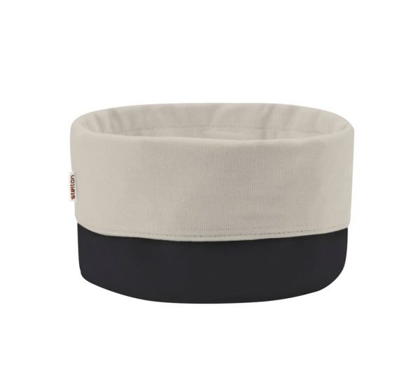 Stelton Classic Leipäpussi Suuri Musta / Valkoinen