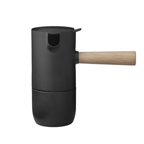 Stelton Collar Espressokeitin Musta