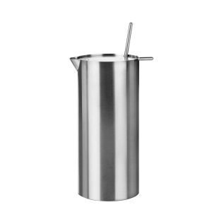 Stelton Cylinda Line Cocktail Shaker Lusikalla