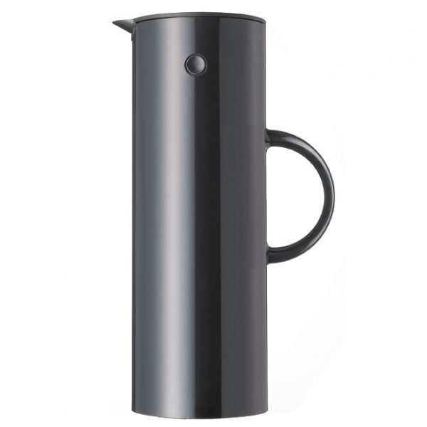 Stelton Em77 Classic Termoskannu Musta Kiiltävä 1 L