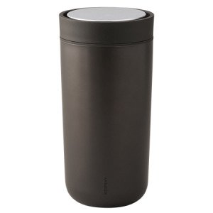 Stelton Icon To Go Click Muki Teräs Ruskea 34 Cl