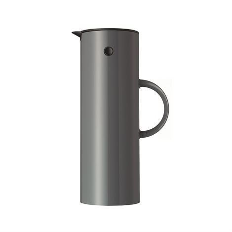 Stelton Termoskannu Em77 Valkoinen Kiiltävä Graniitinharmaa Kiiltävä