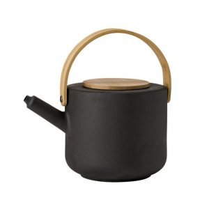 Stelton Theo Teekannu Musta 1.25 L