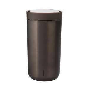 Stelton To Go Click Muki Dark Brown Metallic 0.2 L