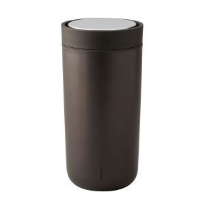 Stelton To Go Click Muki Dark Brown Metallic 0.34 L