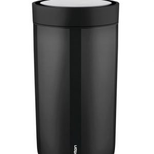 Stelton To Go Click Muki Teräs Musta 0.2 L