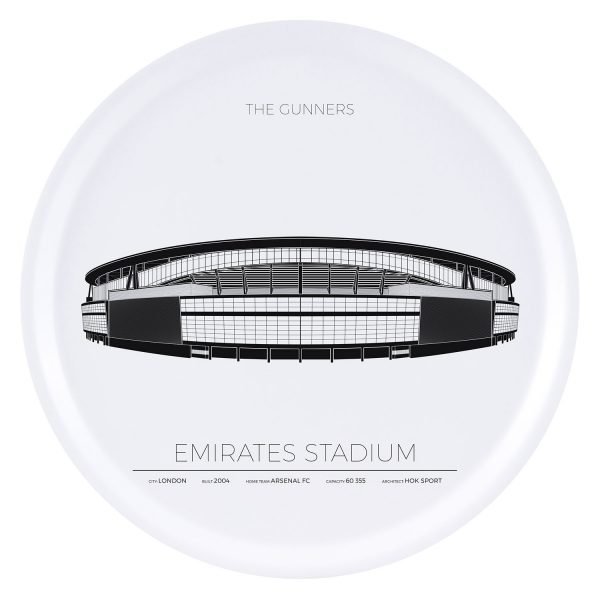 Sverigemotiv Emirates Stadium London Tarjotin 38 Cm