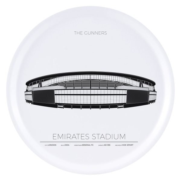 Sverigemotiv Emirates Stadium London Tarjotin 38 Cm