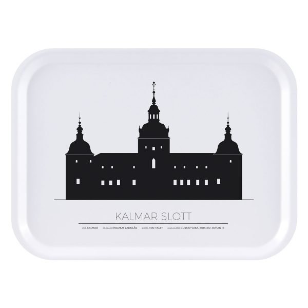 Sverigemotiv Kalmar Slott Tarjotin 27x20 Cm