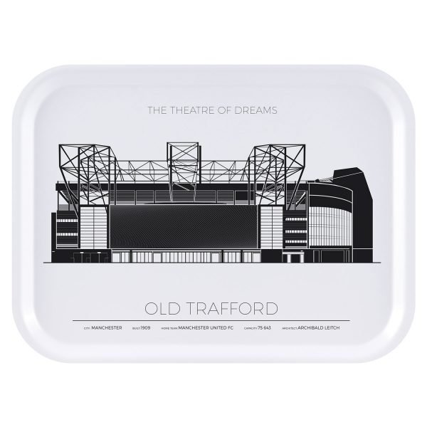 Sverigemotiv Old Trafford Manchester Tarjotin 27x20 Cm