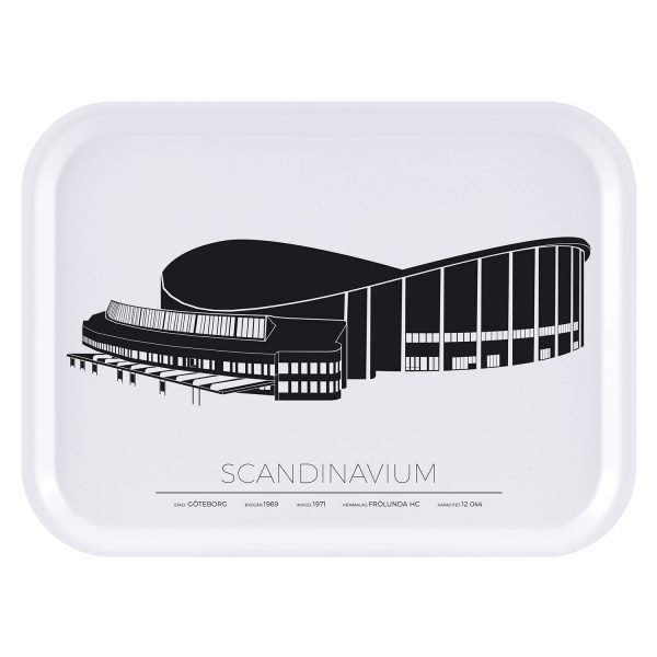 Sverigemotiv Scandinavium Göteborg Tarjotin 27x20 Cm