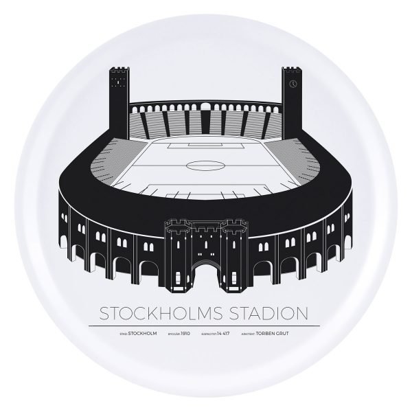 Sverigemotiv Stockholm Stadion Tarjotin 38 Cm