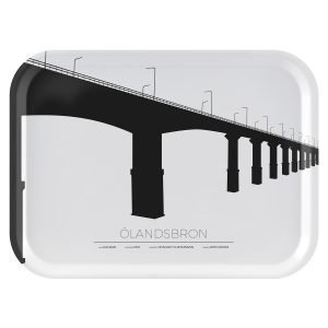 Sverigemotiv Ölandsbron Kalmar / Öland Tarjotin 27x20 Cm