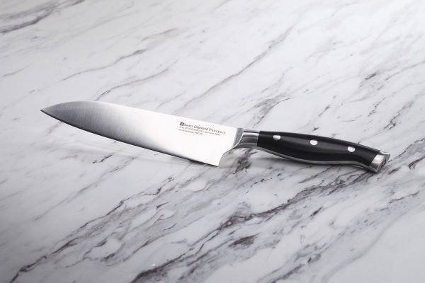 Swiss Diamond Prestige Santoku Veitsi Teräs 18 Cm