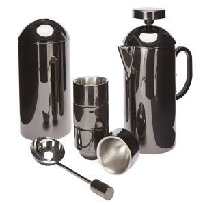 Tom Dixon Brew Cafetiere Set Musta 7-Osainen