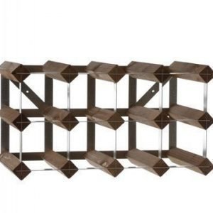 Traditional Wine Racks 12 pullon Rakennettava Viiniteline