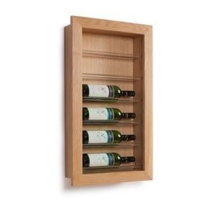 Traditional Wine Racks 6 pullon Viiniteline Display seinälle