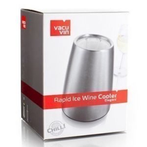 Vacuvin Active Wine Cooler Elegant ruostumatonta terästä