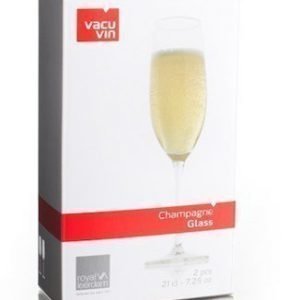 Vacuvin Champagne Glass 2 kpl