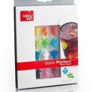 Vacuvin Glass Markers Party People