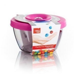 Vacuvin PopSome Candy & Nut Dispenser kannellinen