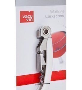 Vacuvin Waiter's Corkscrew White J-Hook