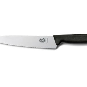 Victorinox Kokkiveitsi sahalaidalla 22 cm