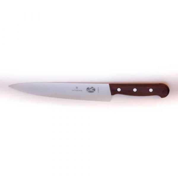 Victorinox Ruusupuu Kokkiveitsi Sahateräinen 22 Cm